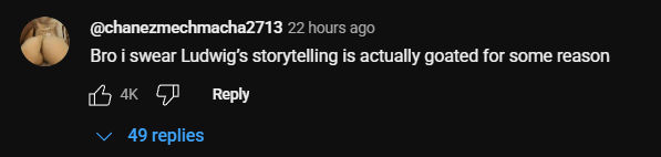 Ludwig comment